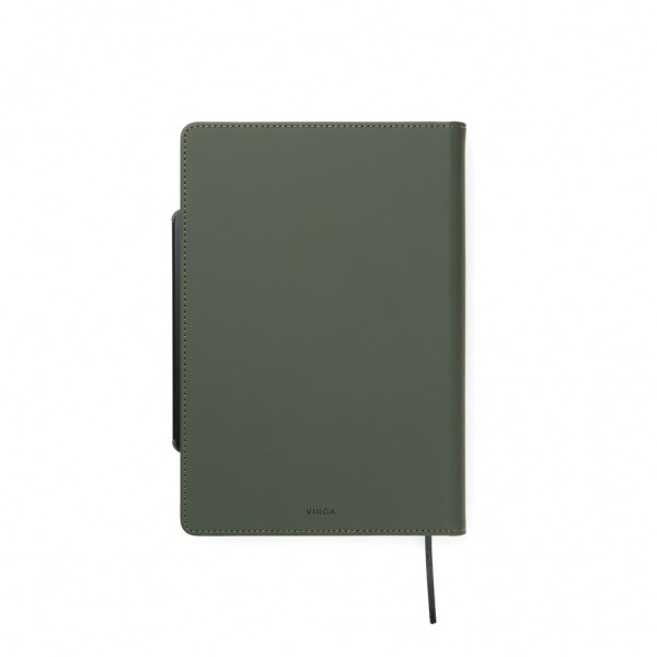 VINGA Baltimore RCS 4-in-1 nachfüllbares Notizbuch, grün