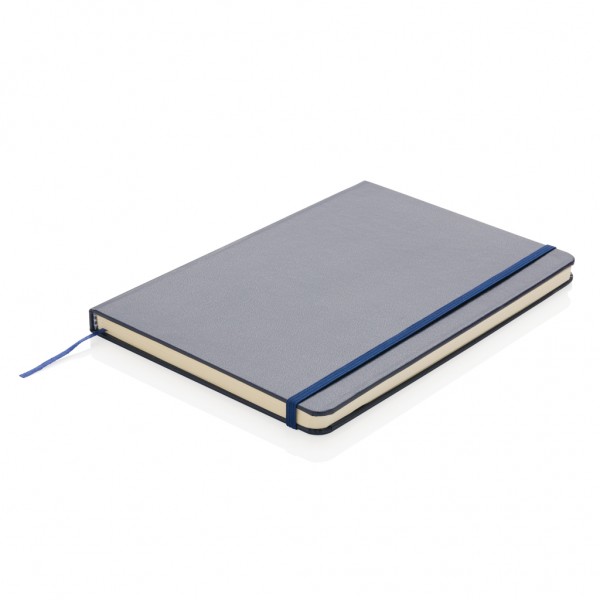 Basic Hardcover Notizbuch A5, navy blau