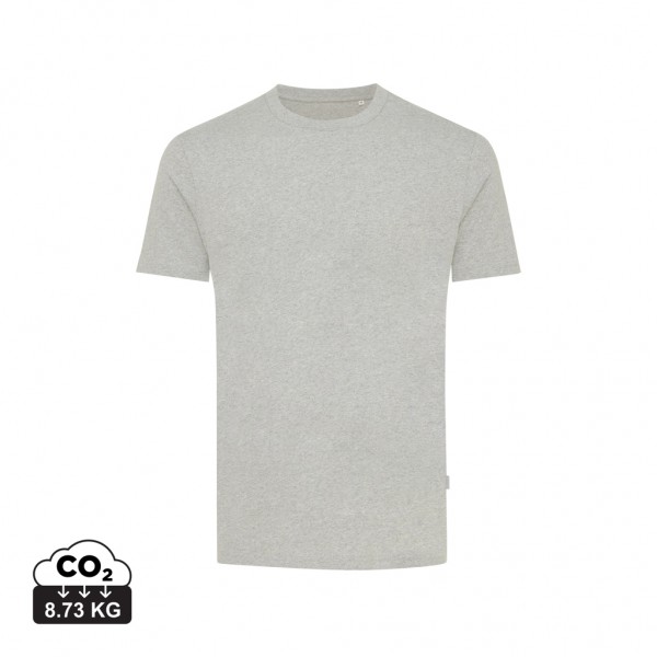 IQONIQ Manuel ungefärbtes T-Shirt aus recycelter Baumwolle, heather grey XXL