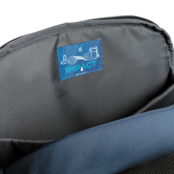 Impact AWARE™ RPET Anti-Diebstahl 15,6` Laptop-Rucksack, navy blau