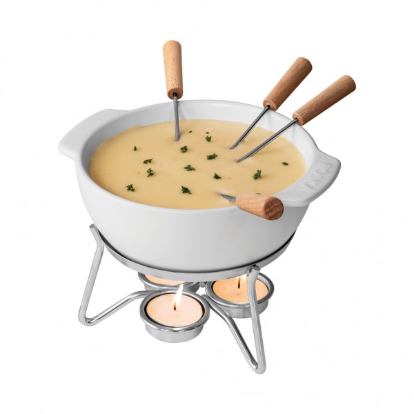 BOSKA Käse-Fondue Set Party - 750ml, weiß