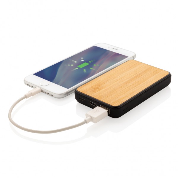 Bambus 5.000 mAh Fashion Pocket Powerbank