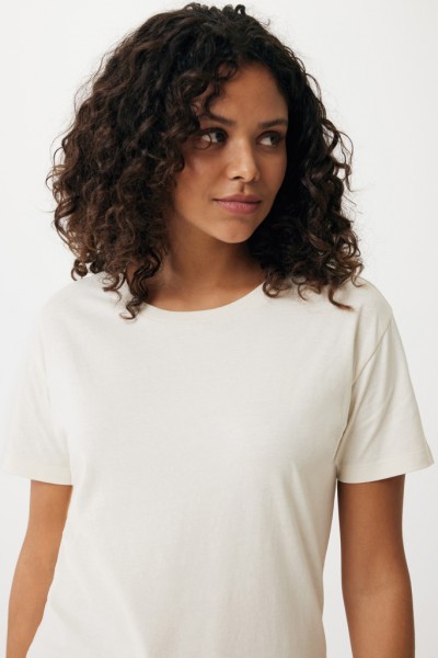 IQONIQ Yala Damen T-Shirt aus recycelter Baumwolle, natural raw L