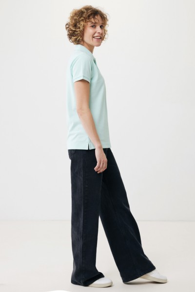 IQONIQ Yosemite Damen Piqué-Poloshirt aus rec. Baumwolle, crushed mint XL