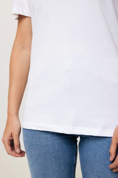 IQONIQ Yala Damen T-Shirt aus recycelter Baumwolle, recycled white S