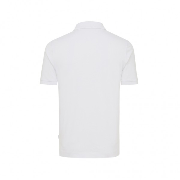 IQONIQ Yosemite Piqué-Poloshirt aus recycelter Baumwolle, recycled white XL