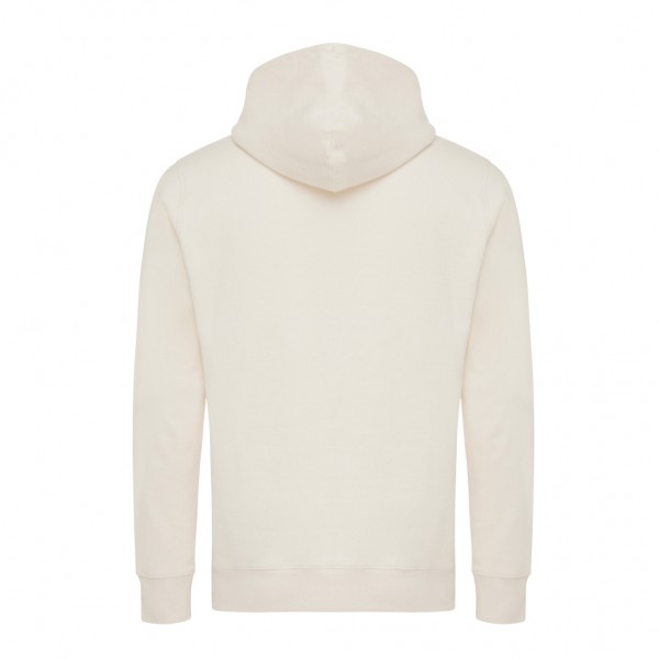 IQONIQ Rila Lightweight Hoodie aus recycelter Baumwolle, natural raw XXXL