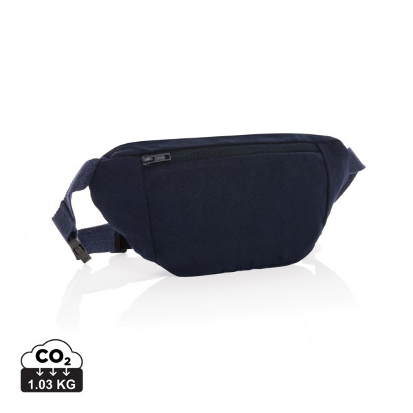 Impact Aware™ 285g/m² ungefärbte rCanvas-Gürteltasche, navy blau