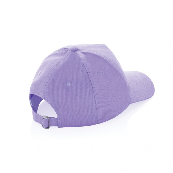 Impact 5 Panel Kappe aus 280gr rCotton mit AWARE™ Tracer, lavender