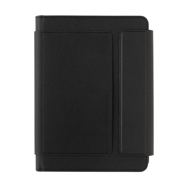 Swiss Peak Heritage RCS rPU A5 Steinpapier Portfolio, schwarz