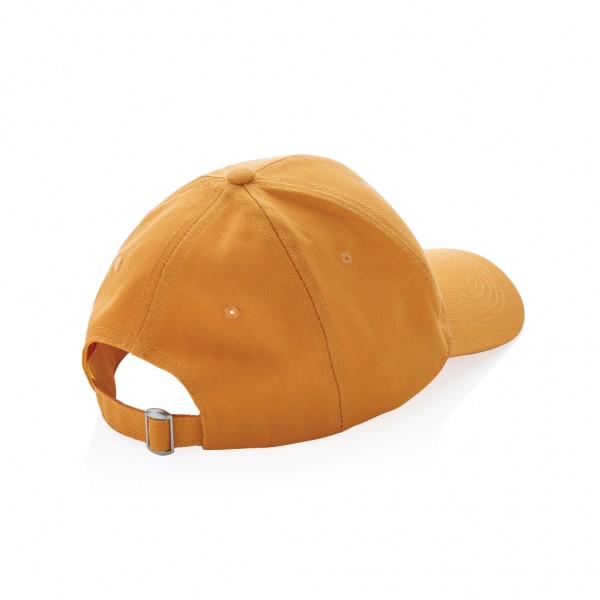 Impact 5 Panel Kappe aus 280gr rCotton mit AWARE™ Tracer, sundial orange