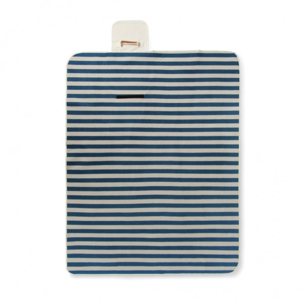 VINGA Alba GRS rPET Picknickdecke, navy blau