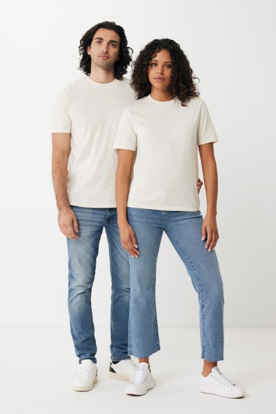 IQONIQ Sierra Lightweight T-Shirt aus recycelter Baumwolle, natural raw L