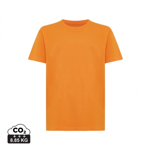 IQONIQ Koli Kids T-Shirt aus recycelter Baumwolle, orange 34