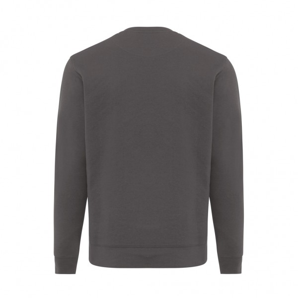 IQONIQ Etosha Lightweight Sweater aus recycelter Baumwolle, anthrazit S