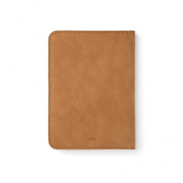 VINGA Bosler RCS RFID Passport-Cover, braun