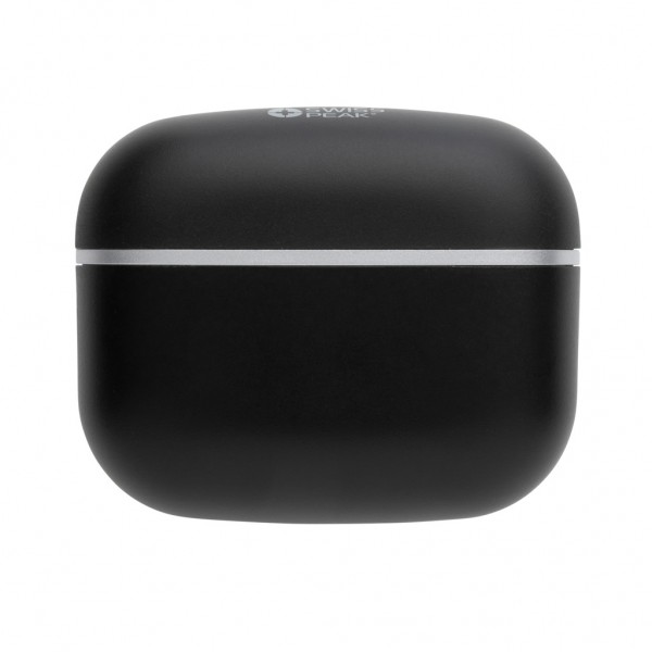 Swiss Peak TWS Ohrhörer 2.0 aus RCS recyceltem Kunststoff, schwarz
