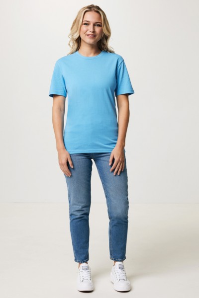 IQONIQ Bryce T-Shirt aus recycelter Baumwolle, tranquil blue XL