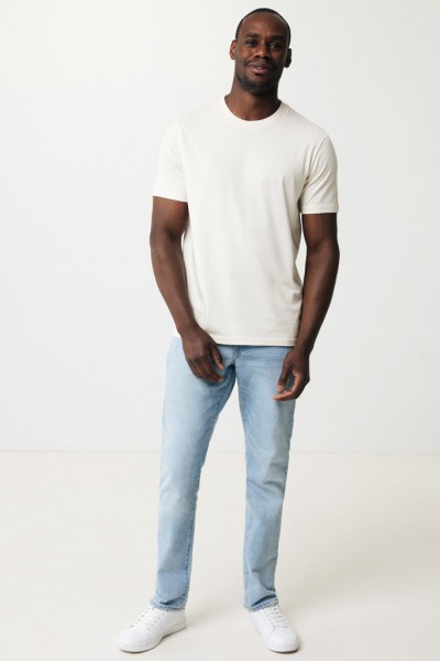 IQONIQ Brett T-Shirt aus recycelter Baumwolle, recycled white L
