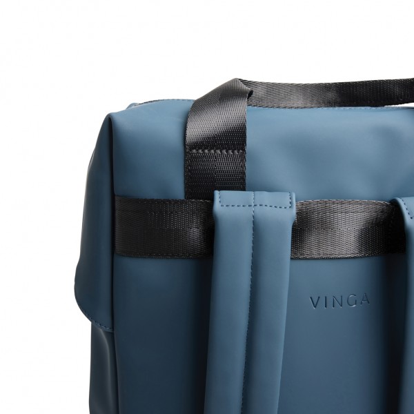 VINGA Baltimore RCS Tote Rucksack, navy blau