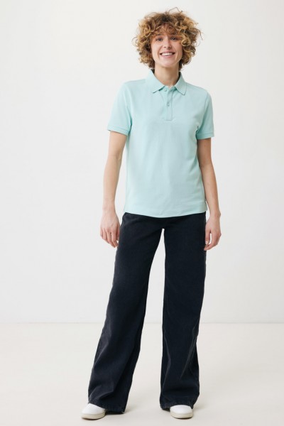 IQONIQ Yosemite Piqué-Poloshirt aus recycelter Baumwolle, crushed mint XXXL