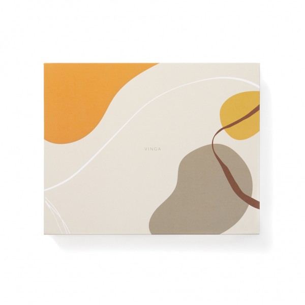 VINGA Retro Käse-Set, braun