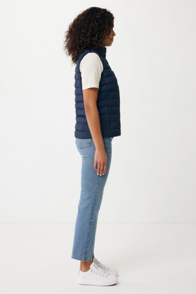 IQONIQ Meru Damen Bodywarmer aus recyceltem Polyester, navy blau XL