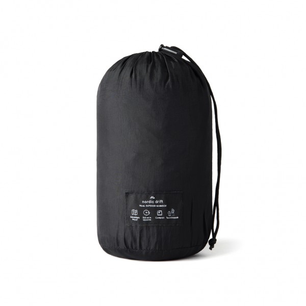 Nordic Drift GRS Trail Outdoor-Hängematte, schwarz