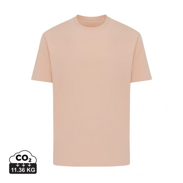 IQONIQ Teide T-Shirt aus recycelter Baumwolle, peach nectar M