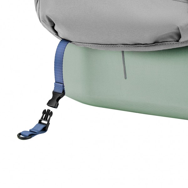 Bobby Soft, Anti-Diebstahl-Rucksack, Iceberg green