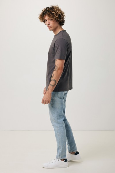 IQONIQ Brett T-Shirt aus recycelter Baumwolle, anthrazit XS