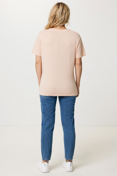 IQONIQ Yala Damen T-Shirt aus recycelter Baumwolle, peach nectar S