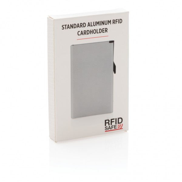 Aluminium RFID Kartenhalter, silber