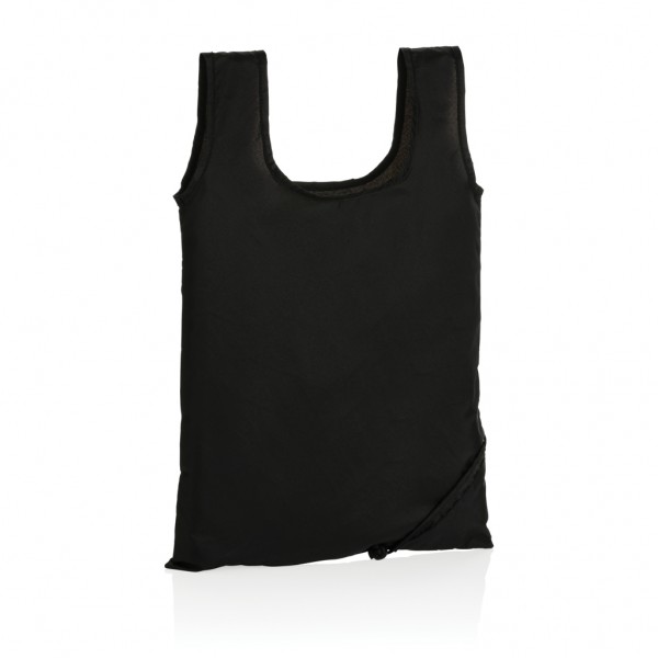 Impact AWARE™ RPET 190T faltbarer Shopper, schwarz