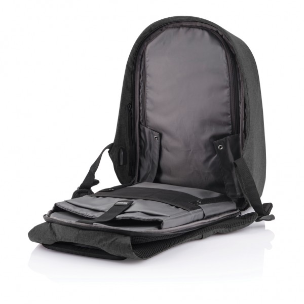 Bobby Hero XL Anti-Diebstahl-Rucksack, schwarz