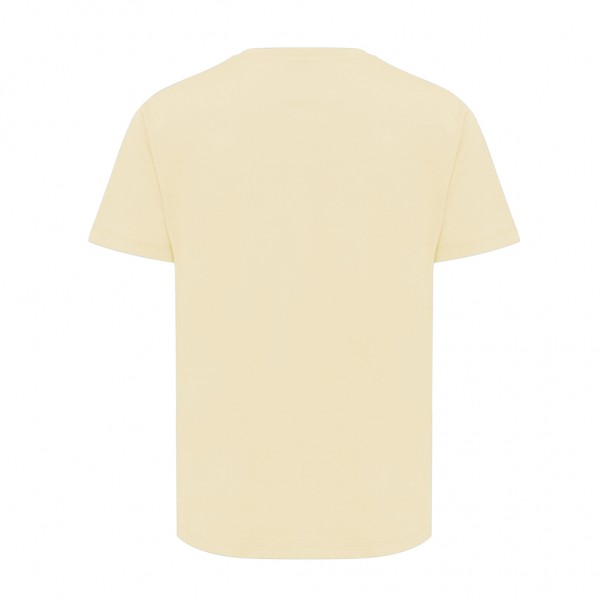 IQONIQ Yala Damen T-Shirt aus recycelter Baumwolle, cream yellow XS