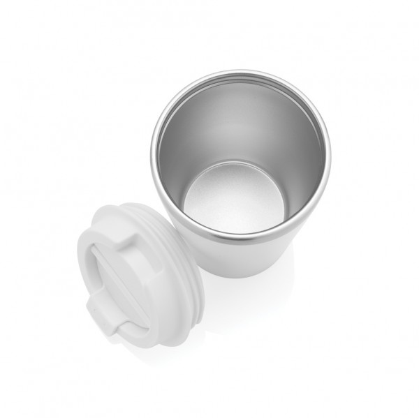 Java 350ml RCS recycelter doppelwandiger Becher, weiß