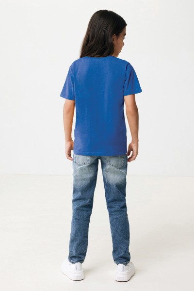 IQONIQ Koli Kids T-Shirt aus recycelter Baumwolle, Königsblau 1314
