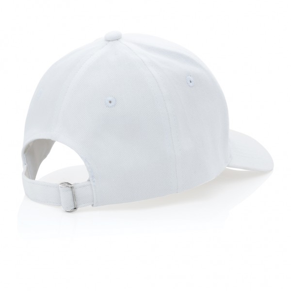 Impact 6 Panel Kappe aus 280gr rCotton mit AWARE™ Tracer, weiß