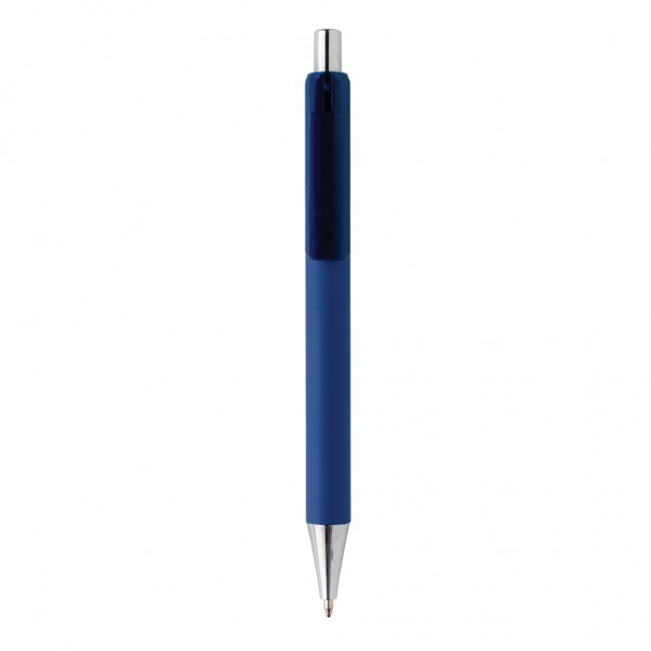 X8 Stift mit Smooth-Touch, navy blau