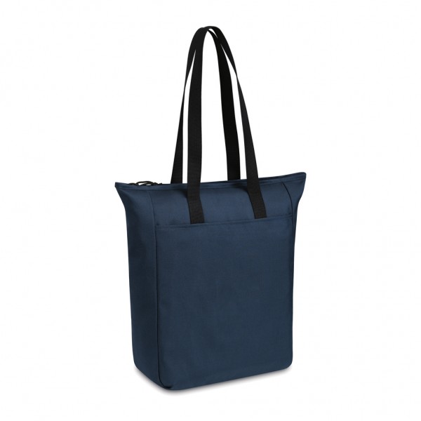 Renew AWARE™ rPET Tragetasche mit Reißverschluss, navy blau