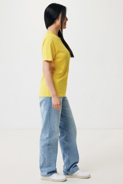 IQONIQ Sierra Lightweight T-Shirt aus recycelter Baumwolle, gelb XXS