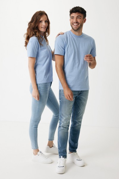 IQONIQ Sierra Lightweight T-Shirt aus recycelter Baumwolle, sky blue XXXL