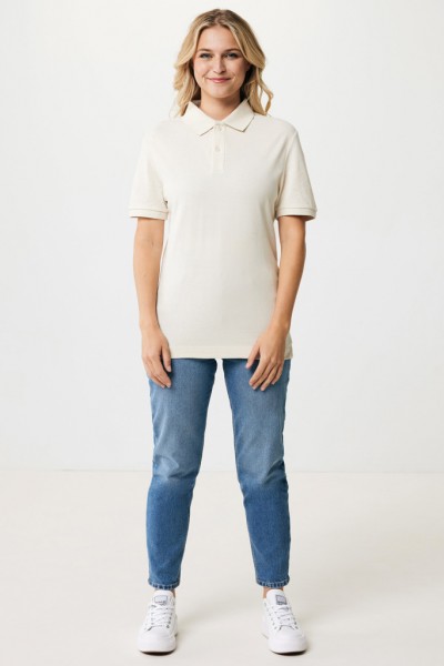IQONIQ Yosemite Piqué-Poloshirt aus recycelter Baumwolle, natural raw S
