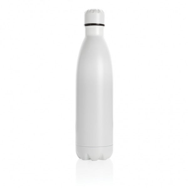 Solid Color Vakuum Stainless-Steel Flasche 750ml, weiß