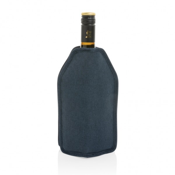 Vino AWARE™ rPET Weinkühler-Sleeve, navy blau