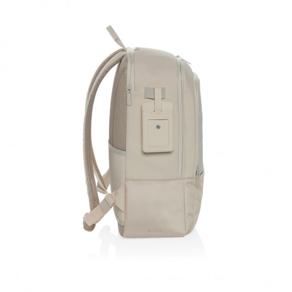 Armond AWARE™ RPET 15.6` Deluxe Laptop-Rucksack, beige