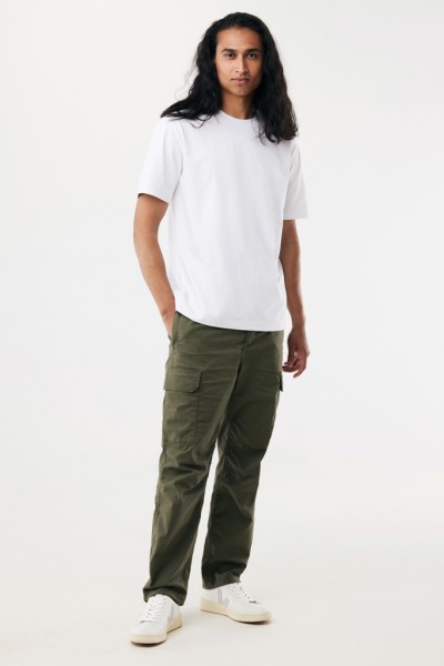 IQONIQ Nikko Heavyweight T-Shirt aus recycelter Baumwolle, recycled white 4XL