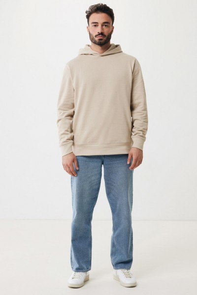 IQONIQ Yengo Hoodie mit Seitentaschen aus rec. Baumwolle, desert XXS